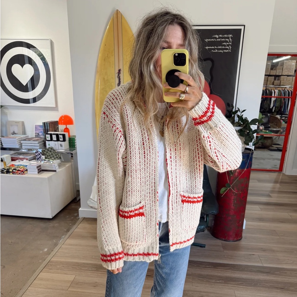 ASCOT AND HART Après Chalet Chunky Knit Cardigan - NWT. Never been worn.  Size L